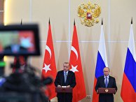Президент РФ В. Путин встретился с президентом Турции Р. Т. Эрдоганом Президент РФ В. Путин встретился с президентом Турции Р. Т. Эрдоганом