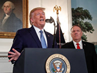 Президент США Дональд Трамп выступает с заявлением по Сирии в Вашингтоне Президент США Дональд Трамп выступает с заявлением по Сирии в Вашингтоне