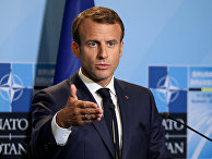 Президент Франции Эммануэль Макрон Президент Франции Эммануэль Макрон