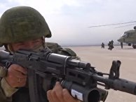 Российские военные заняли американскую авиабазу в Сирии Российские военные заняли американскую авиабазу в Сирии