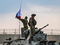 Российские военные в сирийской провинции Хасаке Российские военные в сирийской провинции Хасаке