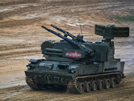 Зенитный пушечно-ракетный комплекс (ЗПРК) 2С6М1 "Тунгуска-М1" Зенитный пушечно-ракетный комплекс (ЗПРК) 2С6М1 "Тунгуска-М1"