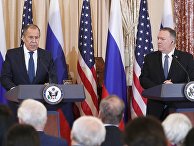 Встреча главы МИД РФ С. Лаврова и госсекретаря США М. Помпео Встреча главы МИД РФ С. Лаврова и госсекретаря США М. Помпео