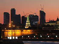 Вид на Московский международный деловой центр "Москва-Сити" Вид на Московский международный деловой центр "Москва-Сити"