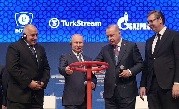Рабочий визит президента РФ В. Путина в Турецкую Республику