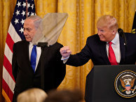 Президент США Дональд Трамп и премьер-министр Израиля Биньямин Нетаньяху Президент США Дональд Трамп и премьер-министр Израиля Биньямин Нетаньяху
