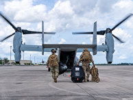 Американский конвертоплан Osprey MV-22 Американский конвертоплан Osprey MV-22