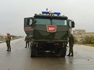Российская военная полиция в освобожденном сирийском городе Маарет-Нууман Российская военная полиция в освобожденном сирийском городе Маарет-Нууман