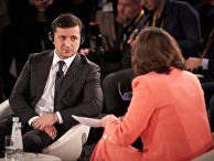 Президент Украины Владимир Зеленский дает интервью на Мюнхенской конференции по безопасности Президент Украины Владимир Зеленский дает интервью на Мюнхенской конференции по безопасности
