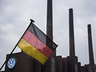 Завод Volkswagen в Вольфсбурге, Германия Завод Volkswagen в Вольфсбурге, Германия
