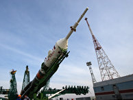 Вывоз РН "Союз-2.1а" на стартовый комплекс площадки № 31 Вывоз РН "Союз-2.1а" на стартовый комплекс площадки № 31