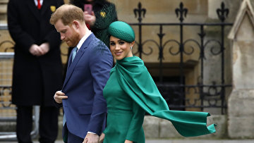 Британский принц Гарри и Меган, герцогиня Сассексская в Лондоне, Великобритания