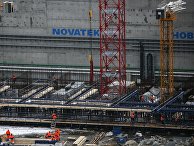 Территория строительства сооружений ПАО "Новатэк" в селе Белокаменка Территория строительства сооружений ПАО "Новатэк" в селе Белокаменка
