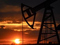 Работа нефтяных станков - качалок Работа нефтяных станков - качалок
