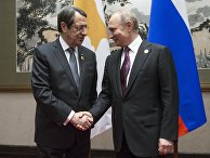Президент РФ Владимир Путин и президент Кипра Никос Анастасиадис во время встречи на полях форума международного сотрудничества "Один пояс - один путь" в Пекине Президент РФ Владимир Путин и президент Кипра Никос Анастасиадис во время встречи на полях форума международного сотрудничества "Один пояс - один путь" в Пекине