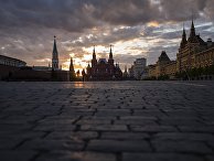 Москва во время режима самоизоляции жителей Москва во время режима самоизоляции жителей
