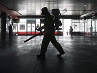 Дезинфекция Ленинградского вокзала в Москве Дезинфекция Ленинградского вокзала в Москве
