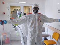 Госпиталь COVID-19 в Центре мозга и нейротехнологий ФМБА России Госпиталь COVID-19 в Центре мозга и нейротехнологий ФМБА России