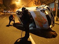 В США продолжаются протесты В США продолжаются протесты