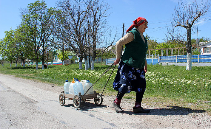 Ситуация с пресной водой в Крыму Ситуация с пресной водой в Крыму