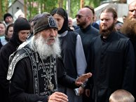 Схиигумен Сергий в Среднеуральском женском монастыре Схиигумен Сергий в Среднеуральском женском монастыре