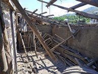 Последствия обстрела на армяно-азербайджанской границе Последствия обстрела на армяно-азербайджанской границе