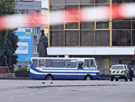 Захват заложников в Луцке Захват заложников в Луцке