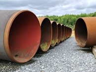 Строительство газопровода "Северный поток-2" в Германии Строительство газопровода "Северный поток-2" в Германии