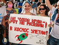 Акция протеста после назначения врио губернатора Хабаровского края М. Дегтярева Акция протеста после назначения врио губернатора Хабаровского края М. Дегтярева