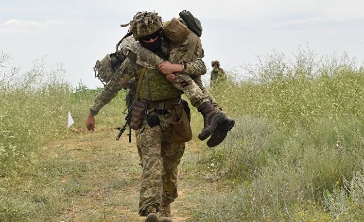 Танковые учения ВСУ на юге Украины