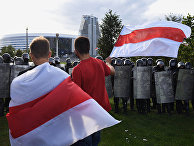 Несанкционированная акция оппозиции в Минске Несанкционированная акция оппозиции в Минске