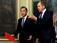 Переговоры глав МИД РФ и КНР С. Лаврова и Ван И Переговоры глав МИД РФ и КНР С. Лаврова и Ван И