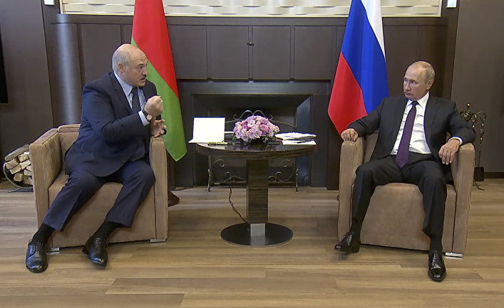 14 сентября 2020. Встреча Александра Лукашенко и Владимира Путина в Сочи