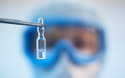 Производство вакцины от COVID-19 на фармацевтическом заводе "Биннофарм"