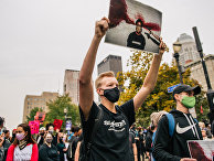 Протесты в Луисвилле, США Протесты в Луисвилле, США