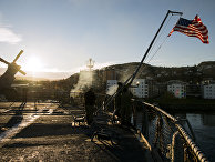 3 ноября 2018. Американские военные во время учений «Единый трезубец» на севере Норвегии 3 ноября 2018. Американские военные во время учений «Единый трезубец» на севере Норвегии