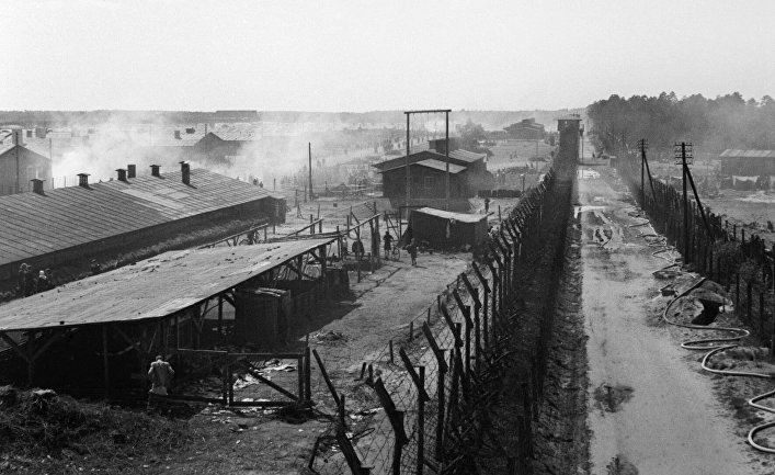 Нацистский концентрационный лагерь Берген-Бельзен