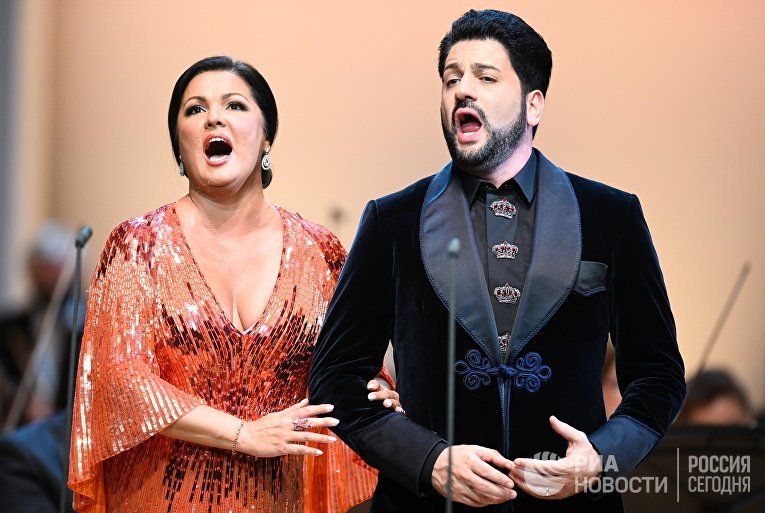 Anna Netrebko Yusif Ejvazov V Yubilejnom Vechere Igorya Krutogo Kreml 2019 Youtube