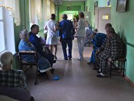Пациенты в психосоматическом отделении Тамбовской областной больницы Пациенты в психосоматическом отделении Тамбовской областной больницы