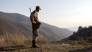 Нагорный Карабах во время обострения конфликта