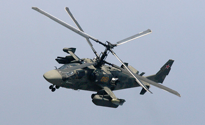 Ударный вертолет Ка-52 «Аллигатор» Ударный вертолет Ка-52 «Аллигатор»