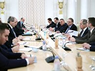 Встреча глав МИД РФ и Сирии С. Лаврова и Ф. Микдада Встреча глав МИД РФ и Сирии С. Лаврова и Ф. Микдада