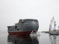 Спуск на воду ЛСП "Северный полюс" в Санкт-Петербурге Спуск на воду ЛСП "Северный полюс" в Санкт-Петербурге