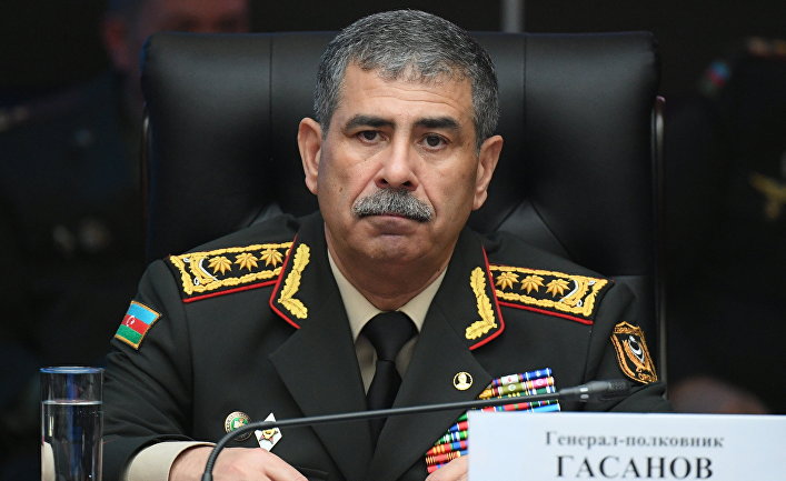 Министр обороны Азербайджана Закир Гасанов Министр обороны Азербайджана Закир Гасанов
