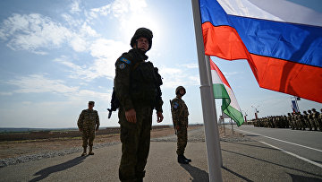 Учения Коллективных миротворческих сил ОДКБ в Армении
