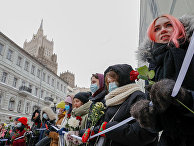 Митинг в поддержку Навального в Москве Митинг в поддержку Навального в Москве