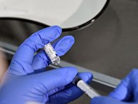 В пункте вакцинации от COVID-19 В пункте вакцинации от COVID-19