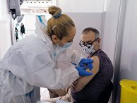 Вакцинация российским препаратом "Спутник V" в Сербии Вакцинация российским препаратом "Спутник V" в Сербии