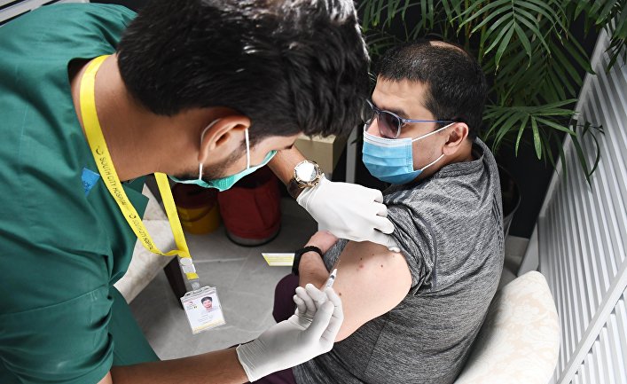 Вакцинация Спутником V в Пакистане