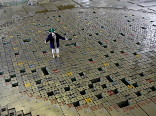 Реакторный зал третьего энергоблока Чернобыльской АЭС